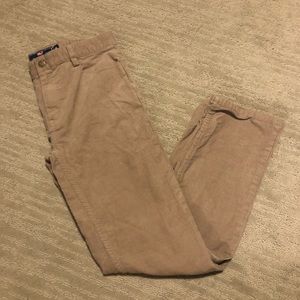 Boys Vineyard Vines corduroy pants tan size 16